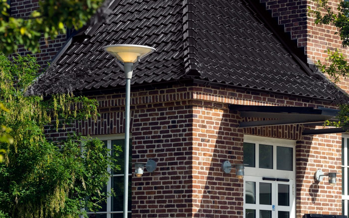 Hospital in Helsinborg, Roof, Cavus 14 Noble Black