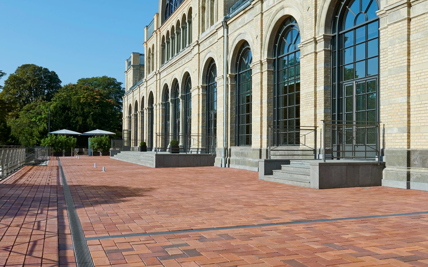 paver, penter, paving stone, square, flora, cologne, entrance