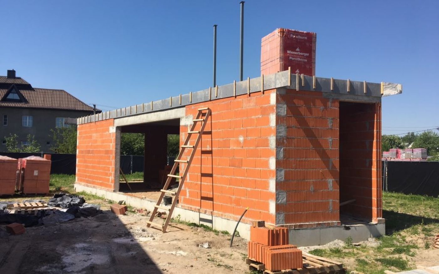 Single Family House in Vilnius, Porotherm 18,8