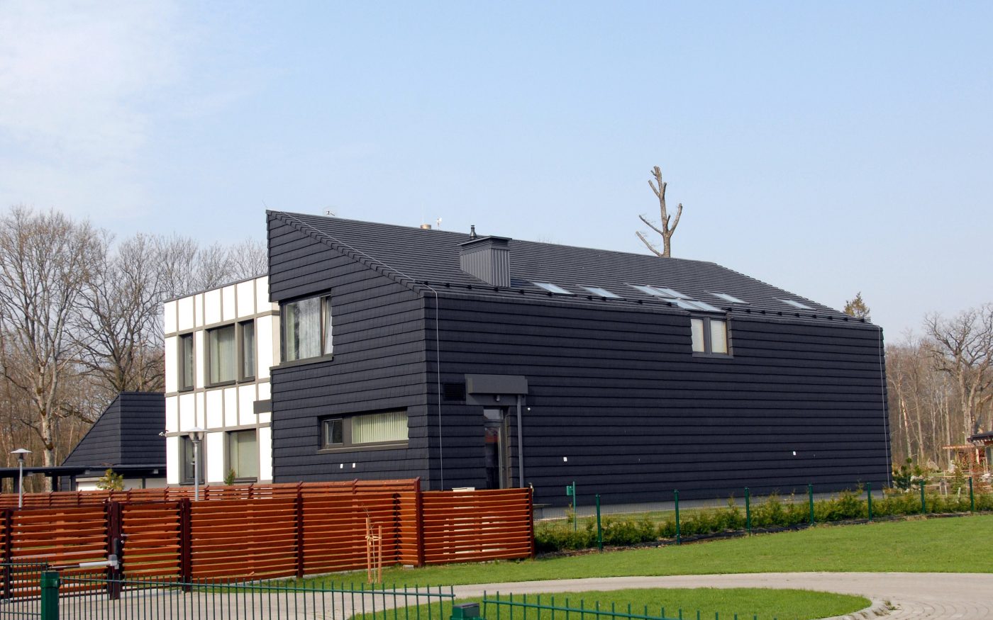 Clay Roof Tile: Datura 703, slate engobe