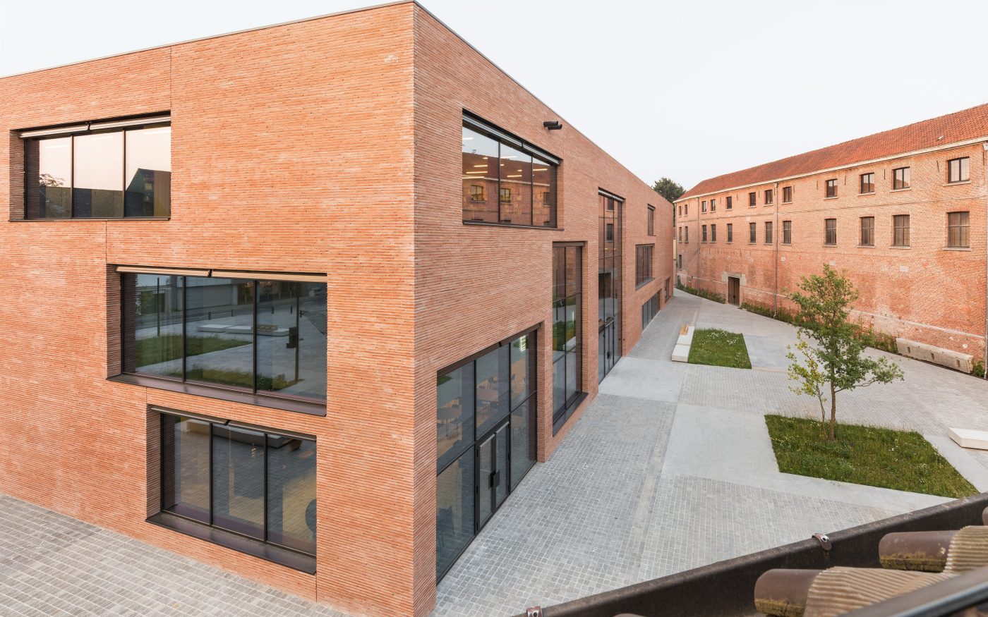 Reference photo new construction utility in Aalst