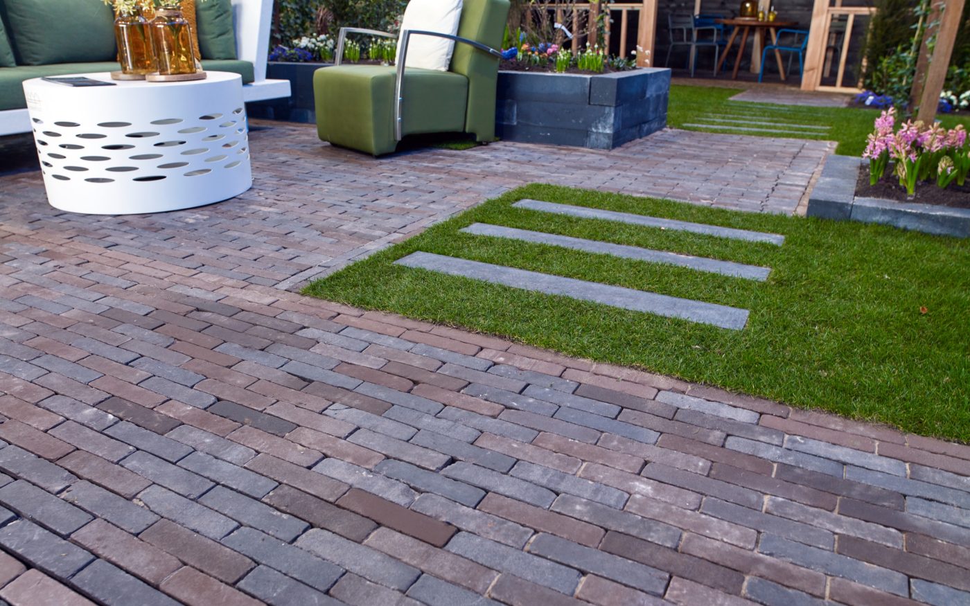 Garden pavers reference of the Doris getrommeld UWF65