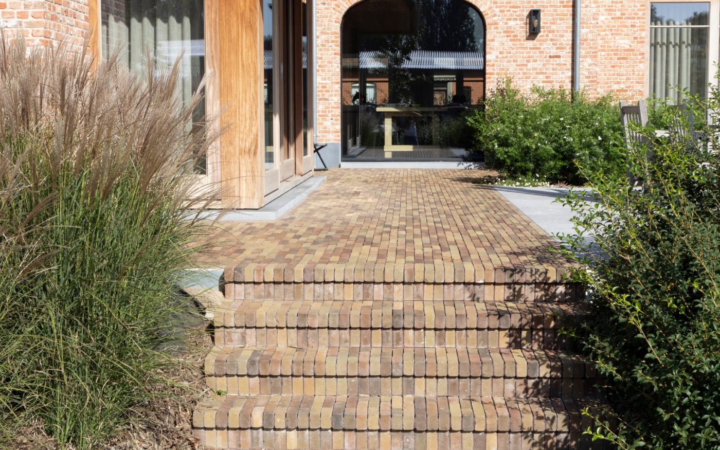 Reference photo private landscaping in Rekkem