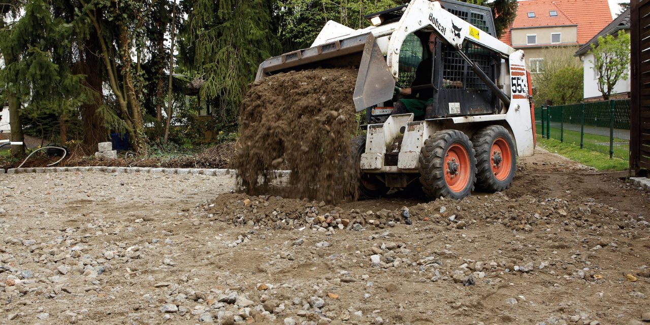 insert base layer, wheel loader, garden, 