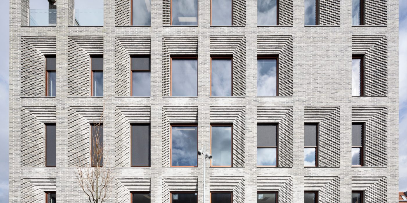 Vejen Town Hall. Brick Award 22 Category "Working together". Transform Aps. Outside view