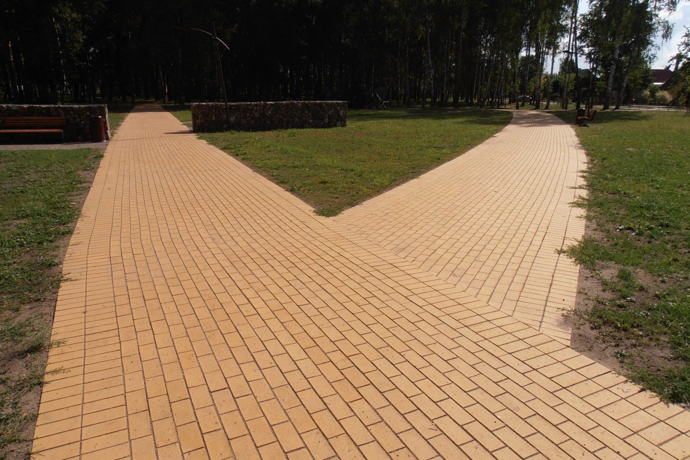 Parkas Mažeikiuose, trinkelės, vokiškos, Penter
