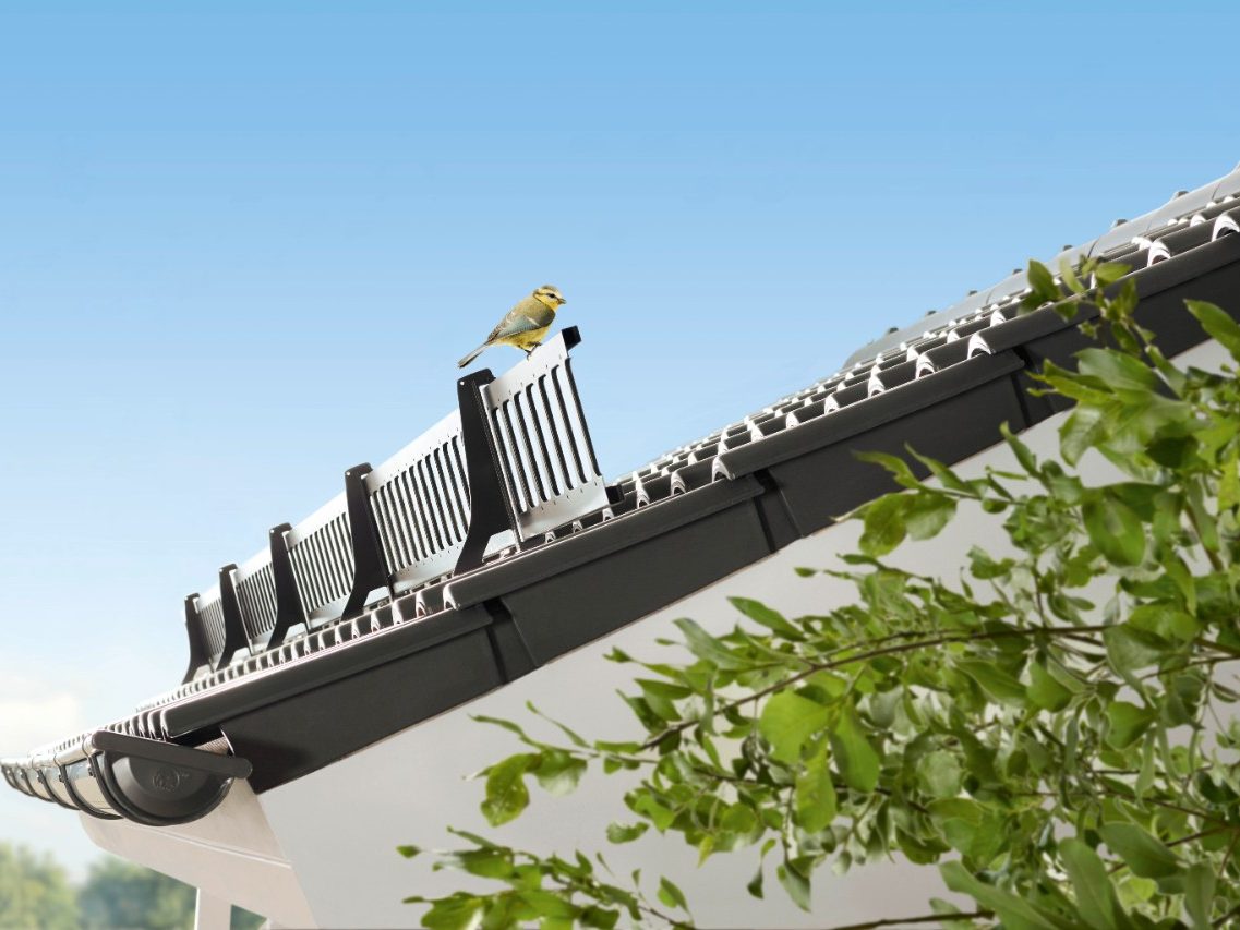 Koramic Snow guard system with alegra 15 in darkgrey